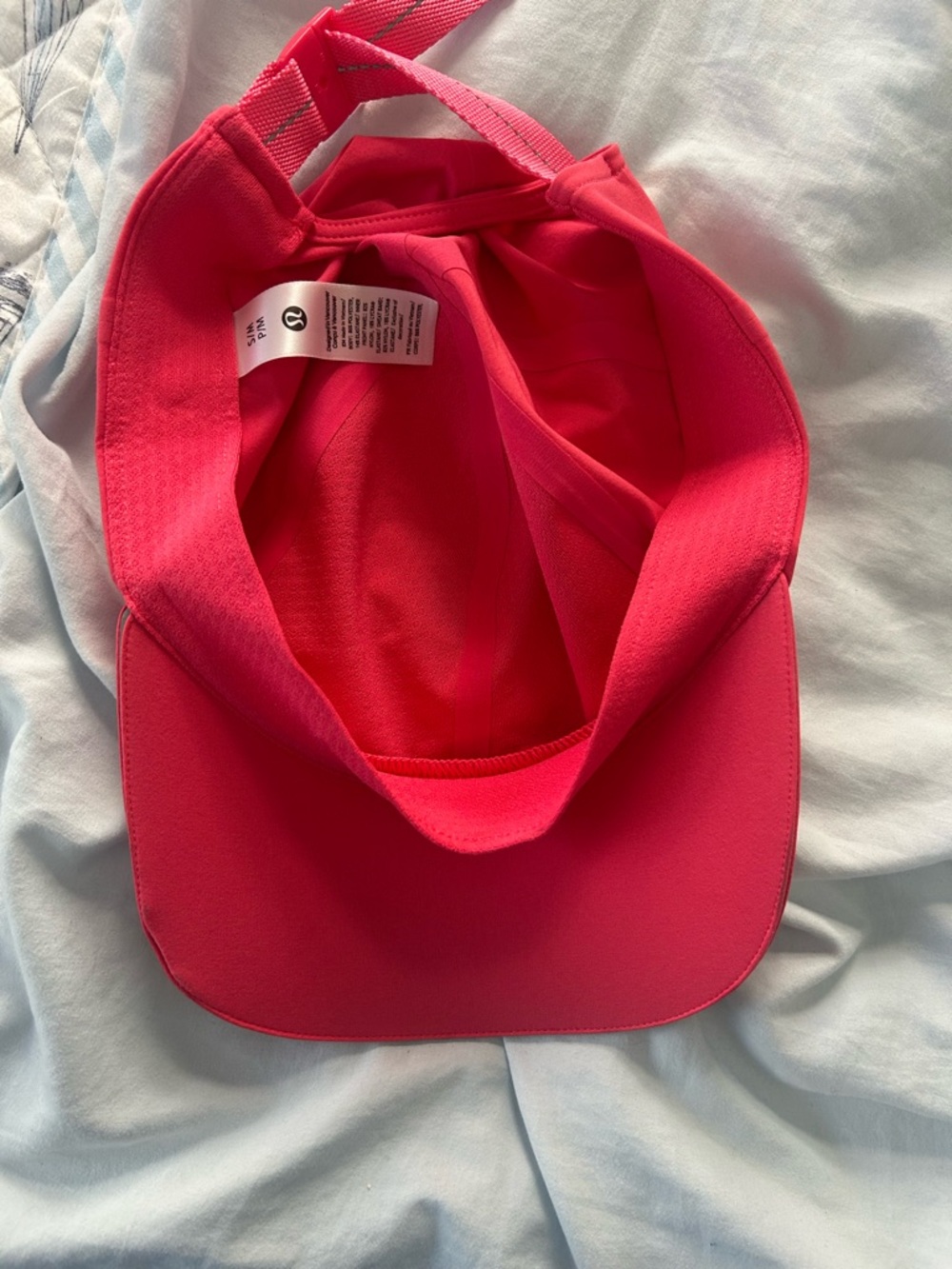 lululemon glaze pink fast and free running hat - Picture 3 of 5